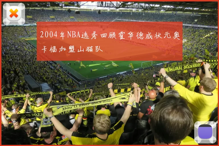 2004年NBA选秀回顾霍华德成状元奥卡福加盟山猫队