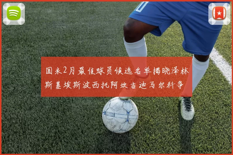 国米2月最佳球员候选名单揭晓泽林斯基埃斯波西托阿坎吉迪马尔科争夺荣誉