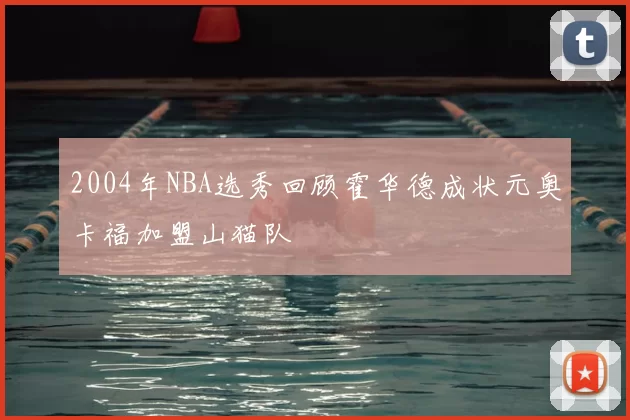2004年NBA选秀回顾霍华德成状元奥卡福加盟山猫队
