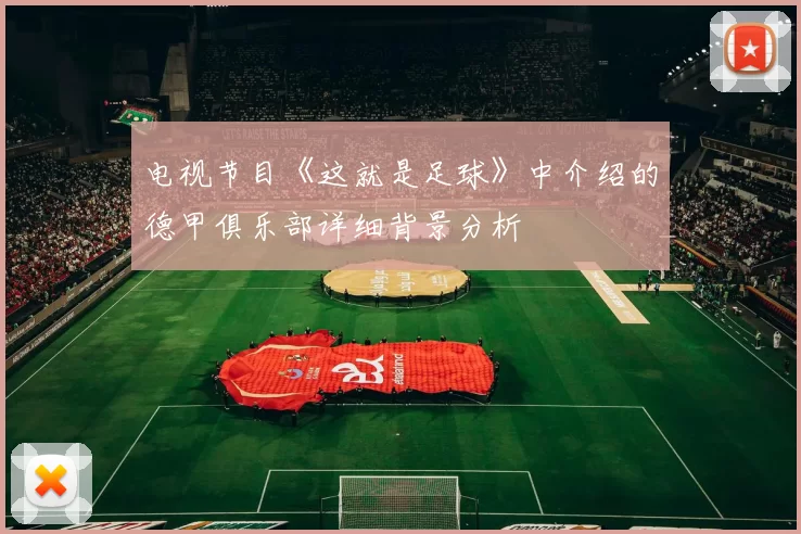 电视节目《这就是足球》中介绍的德甲俱乐部详细背景分析