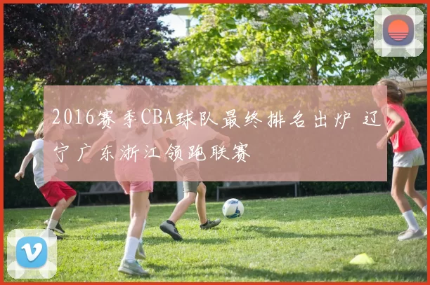 2016赛季CBA球队最终排名出炉 辽宁广东浙江领跑联赛